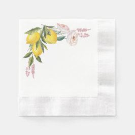 Lemon Paper Napkin Pappersservett