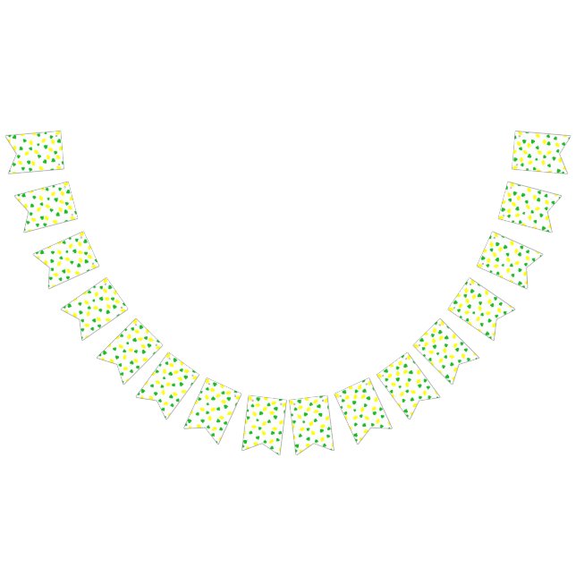 Lemon Party Bunting Flaggor (Alla)