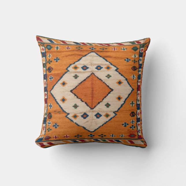 Lemon Persian Bliss’ Kilim Pillows: Kudde (Framsida)