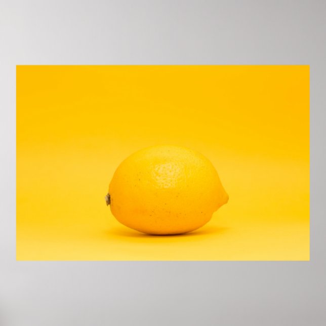 Lemon Photo Cute Design. Köp nu! Poster (Framsidan)