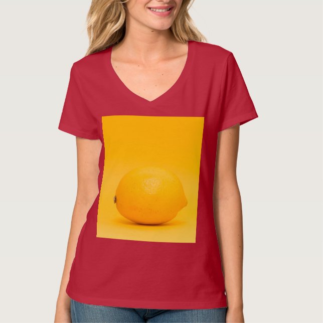 Lemon Photo T Shirt (Framsida)