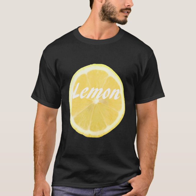 Lemon Photo T Shirt (Framsida)