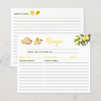 Lemon Pie Recept
