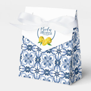 Lemon Positano Italiana Blue Tile Presentaskar