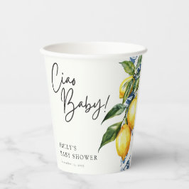 Lemon Positano Italy Baby Shower