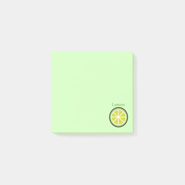 Lemon Post-it Block (Framsida)