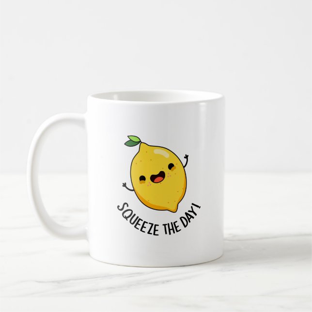Lemon Pun-dagen är kul Kaffemugg (Vänster)