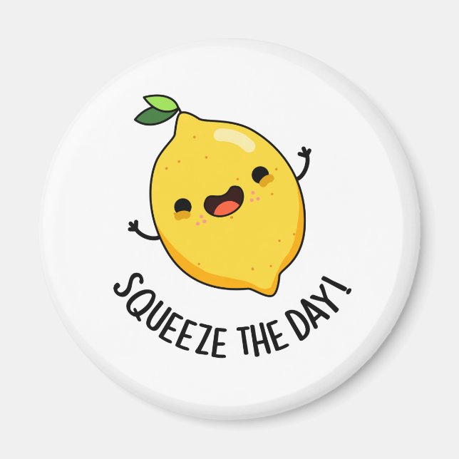 Lemon Pun-dagen är kul Magnet (Framsidan)