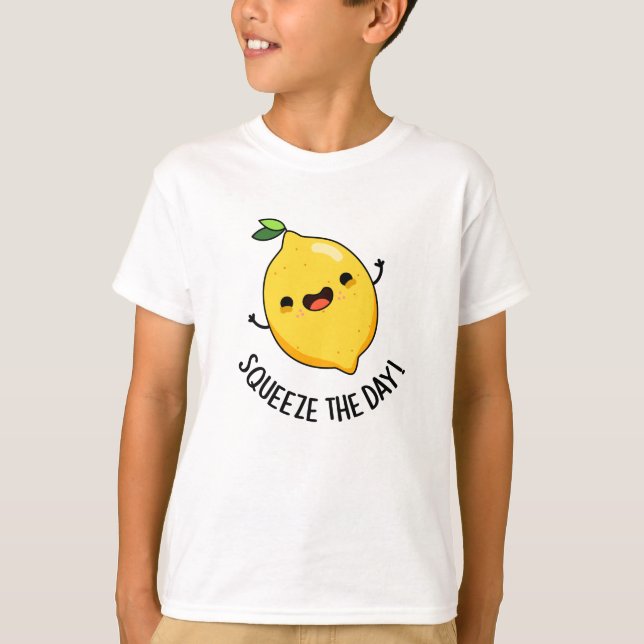 Lemon Pun-dagen är kul T Shirt (Framsida)