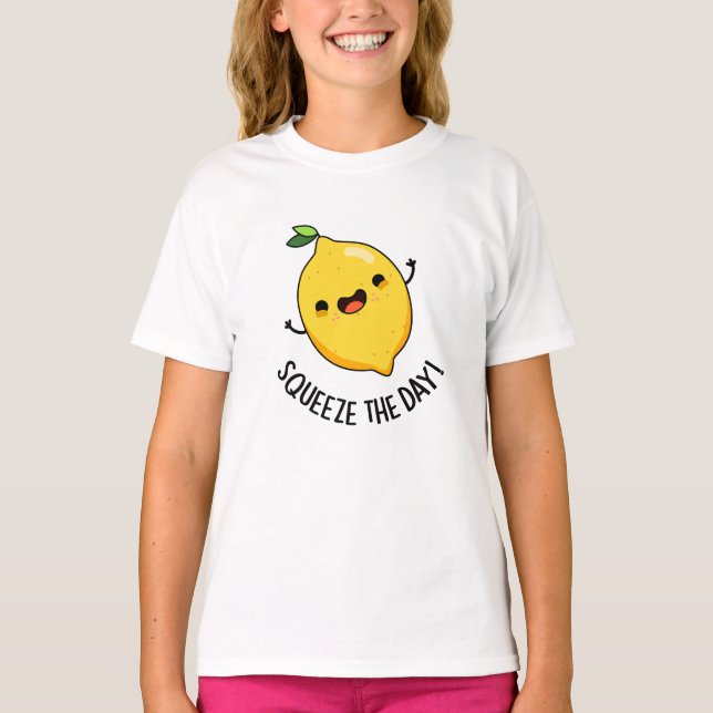 Lemon Pun-dagen är kul T Shirt (Framsida)