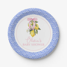 Lemon Rosa Bow La Dolce Vita Baby Shower