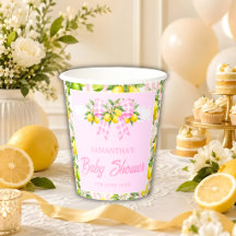 Lemon & Rosa Gingham Bow Barnrumsfirande