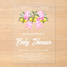 Lemon & Rosa Rutigt Baby Shower