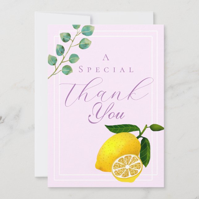 Lemon Rosa Tack (Framsida)