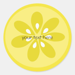 Lemon Runt Klistermärke