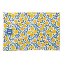 Lemon Rustik Bondgård Fransk Landstil Monogram