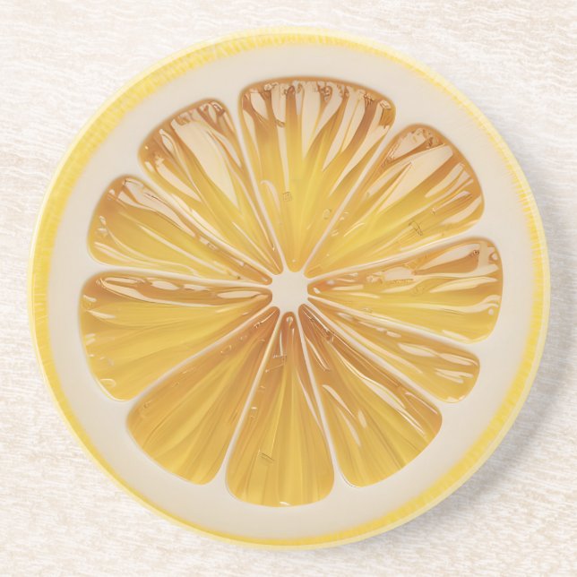 Lemon Segce Fruit Juicy Underlägg (Framsidan)