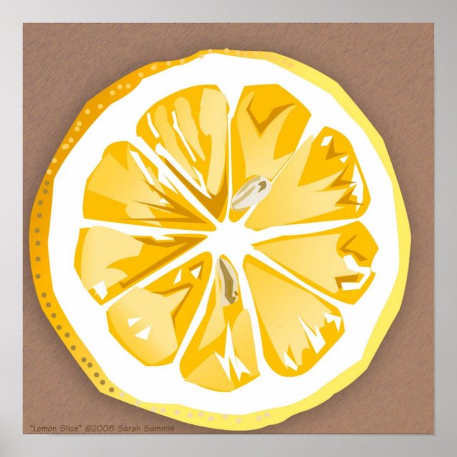 Lemon-segment Poster (Framsidan)