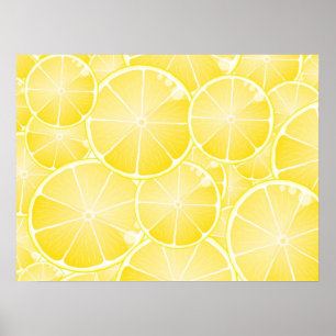 Lemon-segment Poster