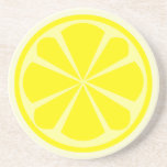 Lemon-segment Underlägg<br><div class="desc">En underlägg med illustration av ett citronsegment.</div>