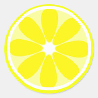 Lemon-segmentetikett