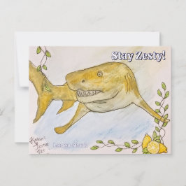 Lemon Shark Vykort