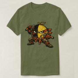 Lemon Shinobi — Rolig Citrus Ninja Krigare Vintage T Shirt