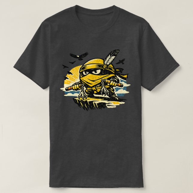 Lemon Shinobi — Sky Guardian T Shirt (Design framsida)