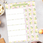 Lemon-skivor för Rosa av måltider och köplistor Anteckningsblock<br><div class="desc">Rosa Lemonade Lemon Slices familjemåltidsprogram och inköpslista för en organiserad vecka före vilken familj som helst kan använda. Mall för måltidsplanering kan anpassas genom att du ändrar ordalydelsen efter behov. Du kan ändra den för händelser och schemaläggning eller fler nischbehov efter behov. Gör Mors dag till en underbar presentidé för...</div>