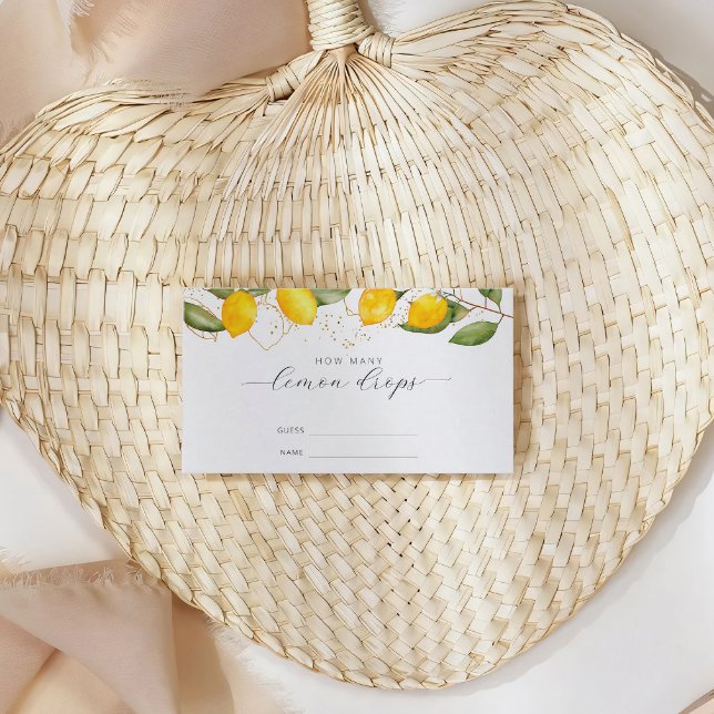 Lemon Sommar hur många Lemon som tappar spelet Tilläggskort (Skapare uppladdad)