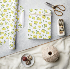 Lemon sommar presentpapper