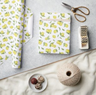 Lemon sommar presentpapper