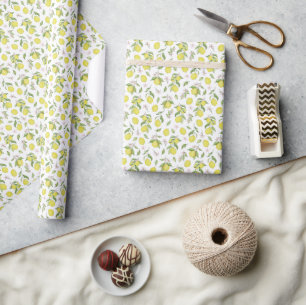 Lemon sommar presentpapper
