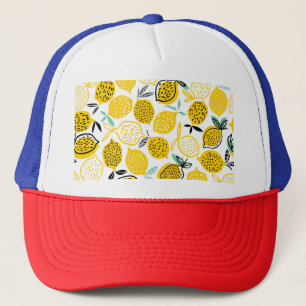 Lemon Sommardesign, Vintage illustration Keps