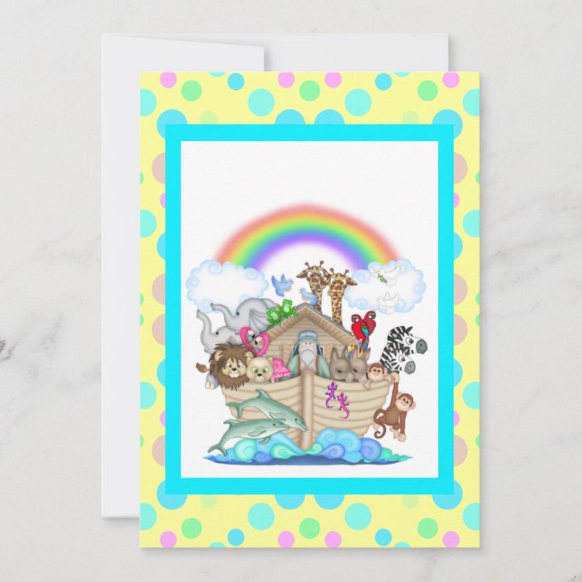 LEMON SPOT NOAHS ARK PARTY INBJUDANDE INBJUDNINGAR (Framsida)