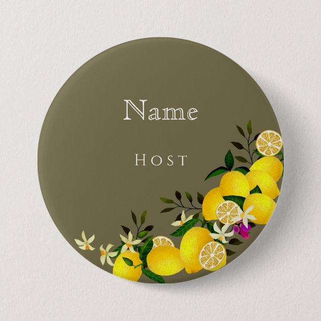 Lemon Squeeze Namn Knapp (Framsida)