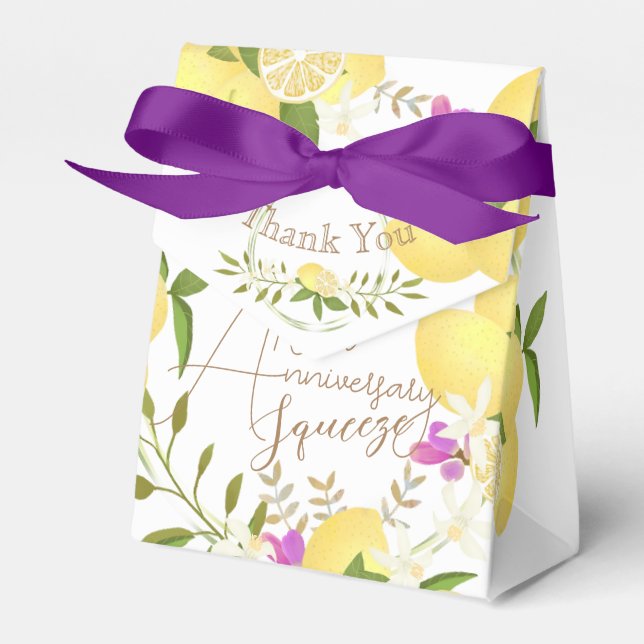 Lemon Squeeze-Tacken Presentaskar (Framsidan Sidan)