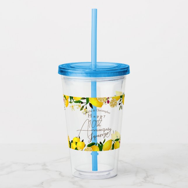 Lemon Squeeze Take Away Mugg (Framsida)