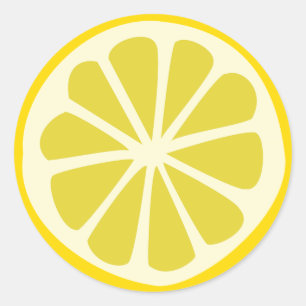 Lemon Squeezy Runt Klistermärke