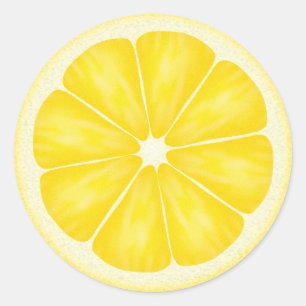 Lemon - SRF Runt Klistermärke