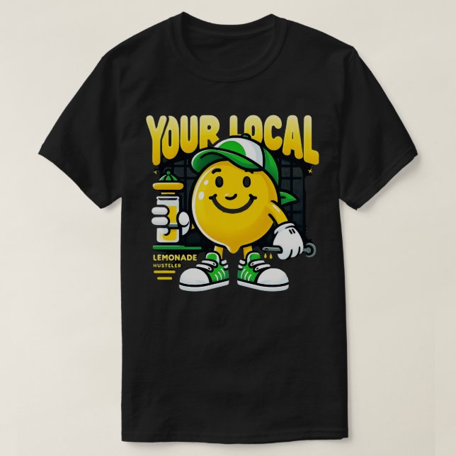Lemon Ställo Lemonade Entrepreneur for Boys G T Shirt (Design framsida)