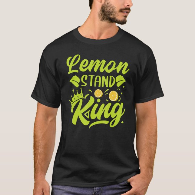 Lemon Stand King  Lemonade Summer  Son  Nephew 1 T Shirt (Framsida)