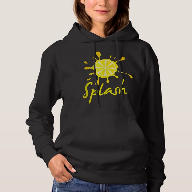 Lemon Stänk Sommar Fruit Drink Lemonade T Shirt (Framsida)