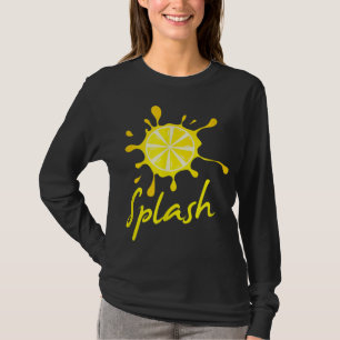 Lemon Stänk Sommar Fruit Drink Lemonade T Shirt