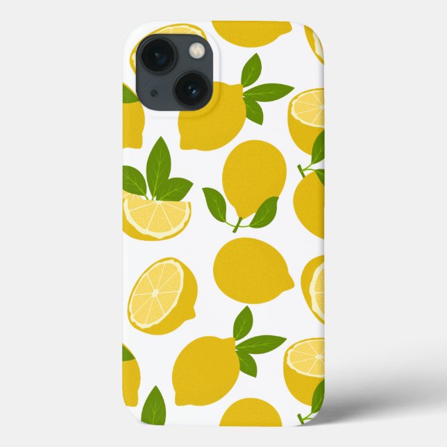 Lemon Stil iPhone 13 Fodral (Baksida)