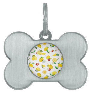 Lemon & Strawberry 2 ID-bricka Husdjur