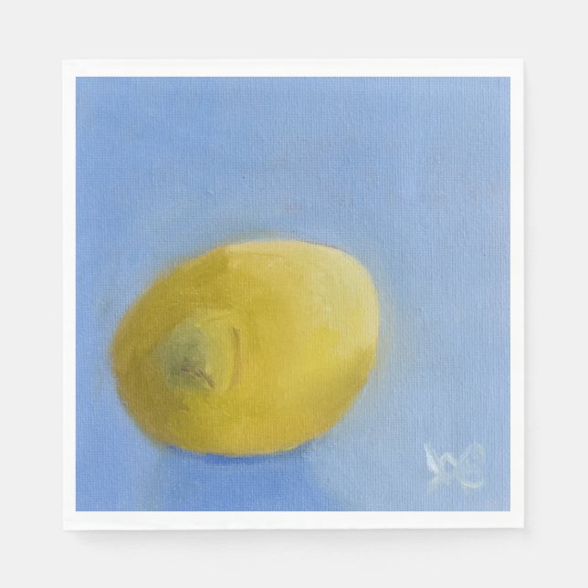 Lemon Study Pappersservett (Framsidan)