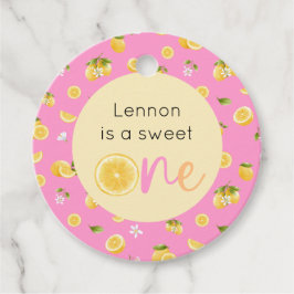 Lemon Sweet en Birthday Gåvor Etiketter