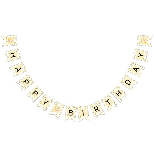 Lemon Sweet en Birthday Vimplar (Alla)