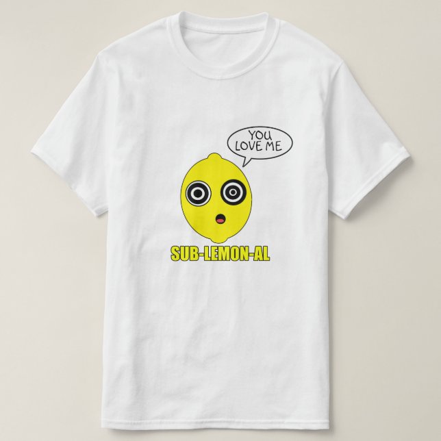 Lemon T-shirt (Design framsida)